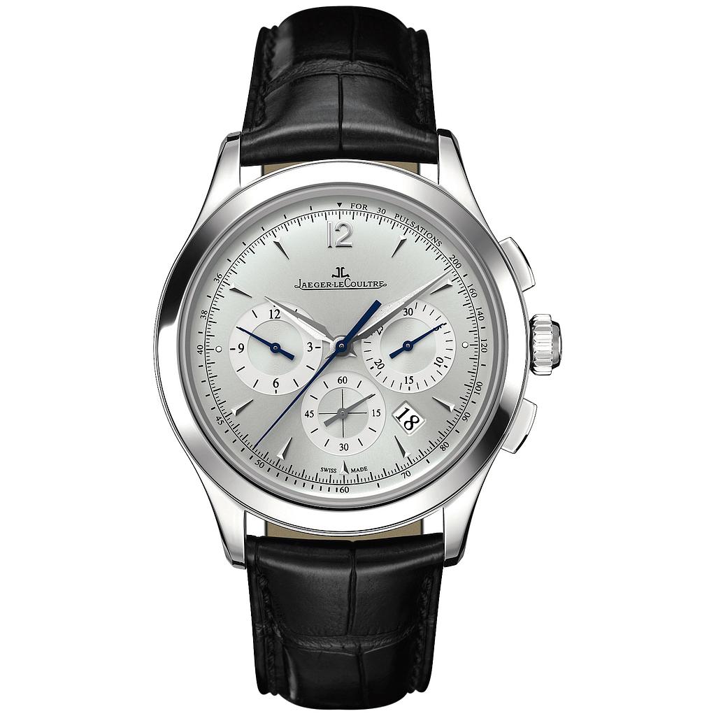 MASTER CHRONOGRAPH AUTOMATIC 40MM STEEL SILVER ALLIGATOR