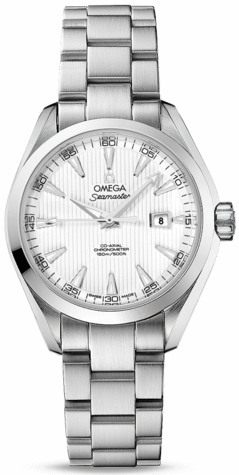 SEAMASTER AQUA TERRA 150M CO AXIAL AUTOMATIC 34MM STEEL SILVER STEEL