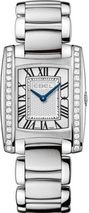 BRASILIA MINI QUARTZ 23,7MM STEEL WHITE STEEL