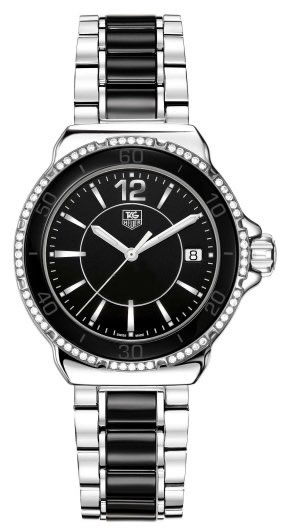 FORMULA 1 CERAMIC QUARTZ 37MM STEEL BLACK STEEL & CERAMIC