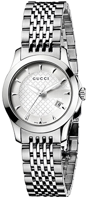 G TIMELESS QUARTZ SMALL QUARTZ 27MM STEEL SILVER STEEL
