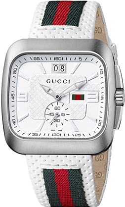 COUPÉ QUARTZ L QUARTZ 40MM STEEL WHITE RUBBER