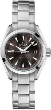 SEAMASTER AQUA TERRA 150M QUARTZ 30MM STEEL BLACK STEEL