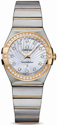 CONSTELLATION QUARTZ 27MM QUARTZ 27MM STEEL MOTHER OF PEARL STEEL & GOLD