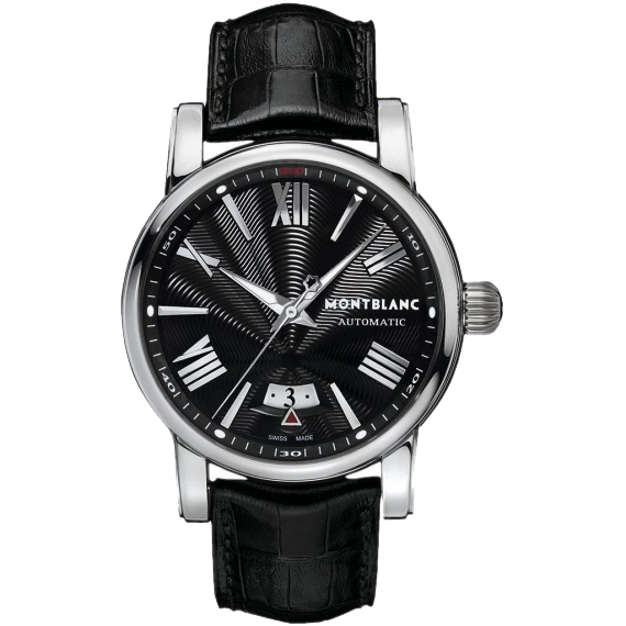 STAR AUTOMATIC 41,5MM STEEL BLACK ALLIGATOR