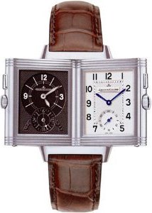 REVERSO DUOFACE MANUAL WOUND STEEL WHITE / BLACK ALLIGATOR