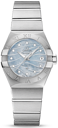 CONSTELLATION CO AXIAL 27MM AUTOMATIC 27MM STEEL BLUE STEEL