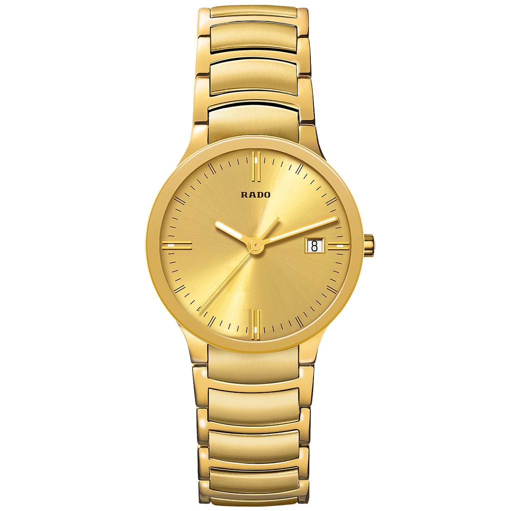 CENTRIX GOLDEN QUARTZ 38MM STEEL & PVD GOLDEN STEEL & PVD
