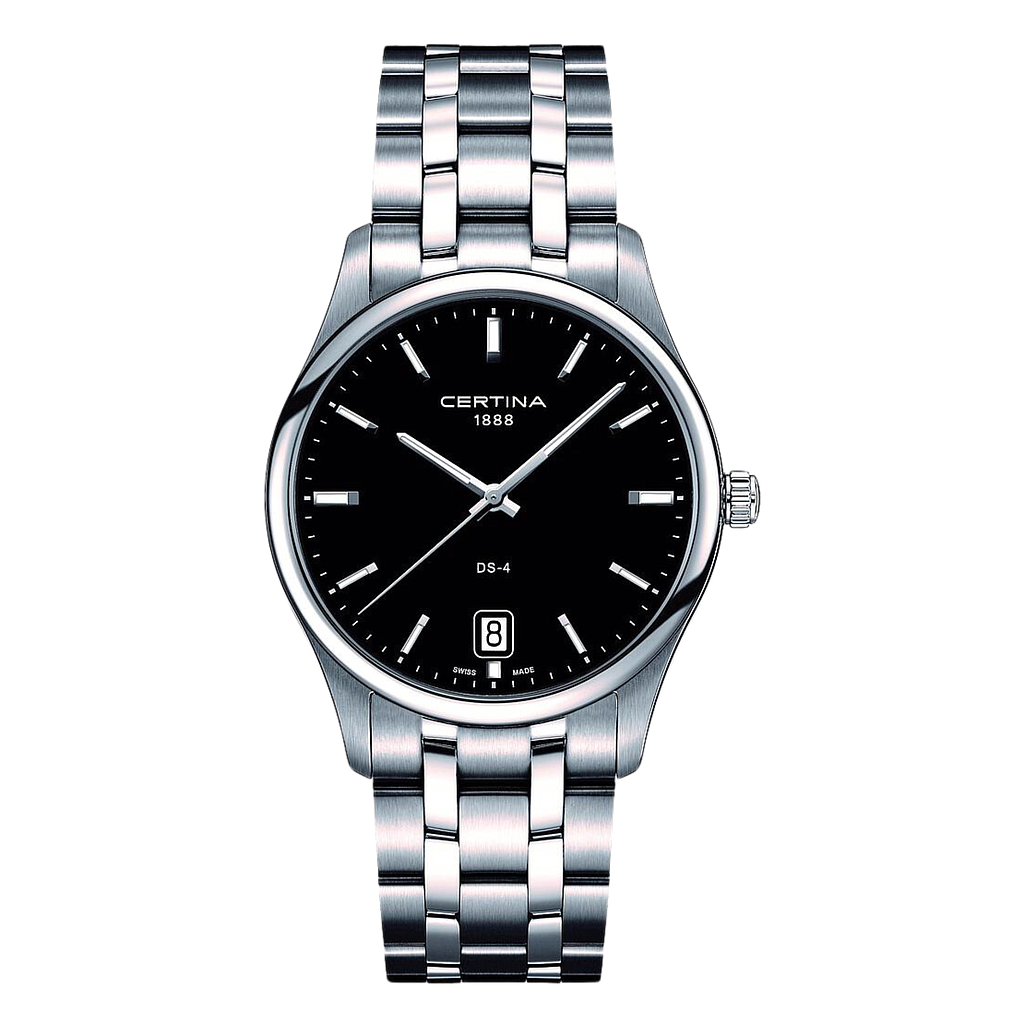 DS 4 BIG SIZE QUARTZ 40MM STEEL BLACK STEEL