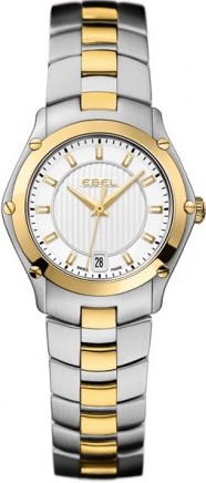 SPORT LADY QUARTZ 27MM STEEL & GOLD WHITE STEEL & GOLD