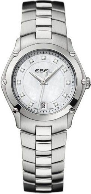 SPORT LADY QUARTZ 27MM STEEL MOTHER OF PEARL STEEL