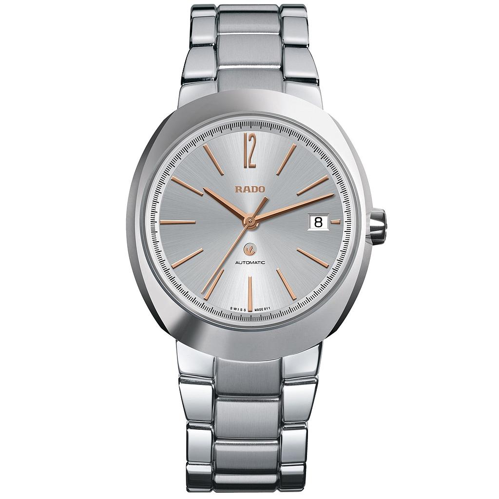 D STAR SILVER AUTOMATIC 38MM STEEL SILVER STEEL