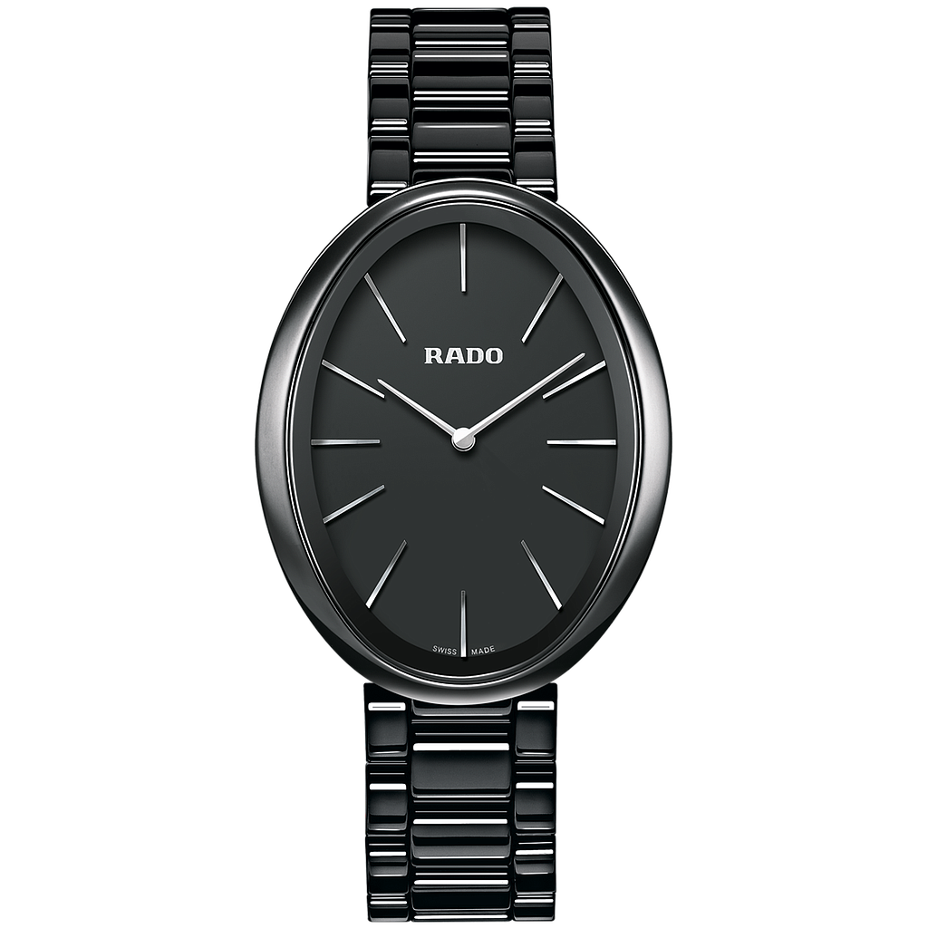 ESENZA TOUCH BLACK QUARTZ 33MM CERAMIC BLACK CERAMIC