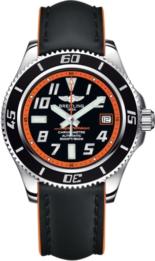 SUPEROCEAN 42 AUTOMATIC 42MM STEEL BLACK / ORANGE