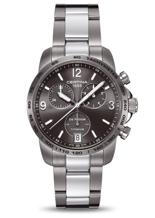 DS PODIUM CHRONOGRAFO QUARTZ 40MM TITANIUM GREY TITANIUM