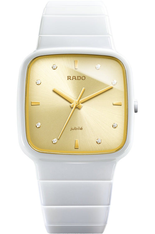 R5.5 WHITE QUARTZ 36MM CERAMIC GOLDEN CERAMIC & TITANIUM