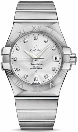 CONSTELLATION CO AXIAL 35MM AUTOMATIC 35MM STEEL SILVER STEEL