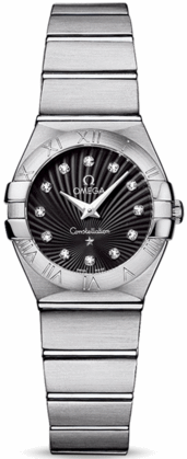 CONSTELLATION QUARTZ 24MM QUARTZ 24MM STEEL BLACK STEEL