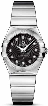 CONSTELLATION QUARTZ 27MM QUARTZ 27MM STEEL BLACK STEEL