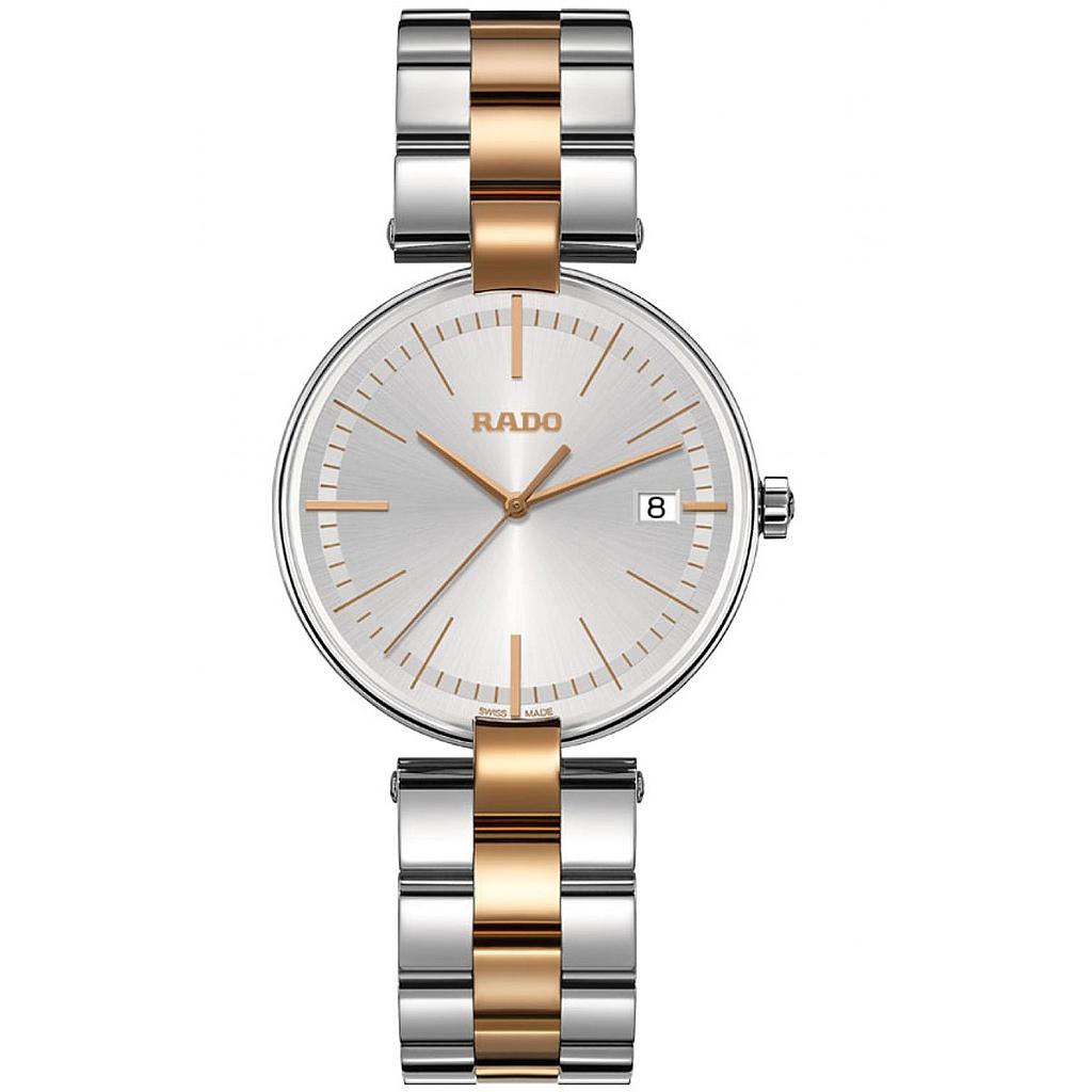 COUPOLE SILVER/ROSE QUARTZ 35MM STEEL & PVD SILVER STEEL & PVD