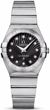 CONSTELLATION QUARTZ 27MM QUARTZ 27MM STEEL BLACK STEEL