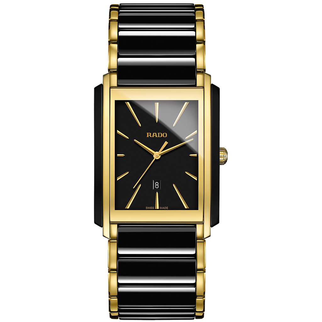 INTEGRAL BLACK/GOLDEN QUARTZ 31MM STEEL & CERAMIC BLACK STEEL & CERAMIC
