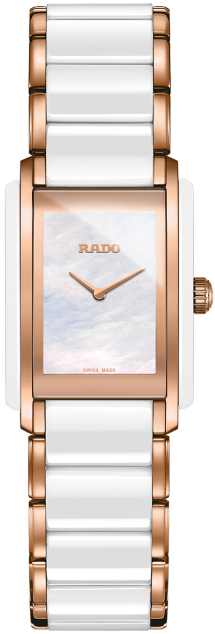 INTEGRAL WHITE / GOLDEN QUARTZ 22,7MM STEEL & CERAMIC MOTHER OF PEARL STEEL & CERAMIC