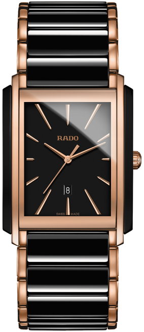 INTEGRAL BLACK/ROSE QUARTZ 31MM STEEL & CERAMIC BLACK STEEL & CERAMIC