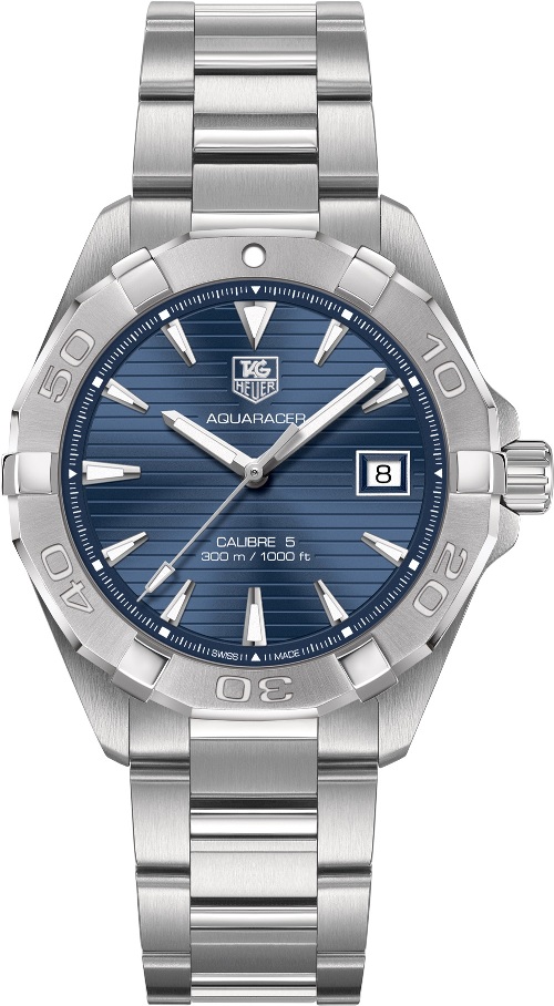AQUARACER 300M CALIBRE 5 AUTOMATIC 40,5MM STEEL BLUE STEEL