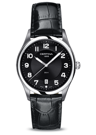 DS 4 QUARTZ QUARTZ 37MM STEEL BLACK ALLIGATOR