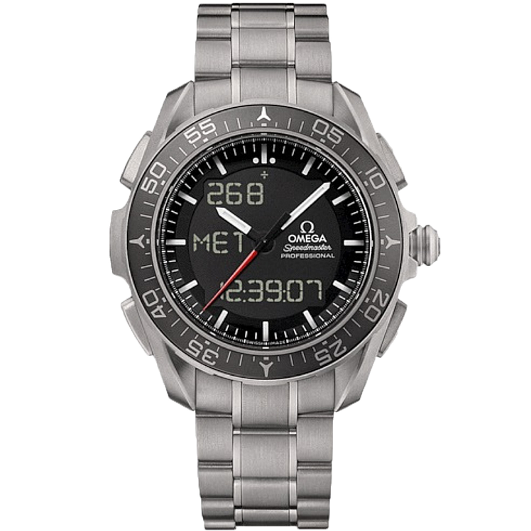 SPEEDMASTER SKYWALKER X 33 CHRONO QUARTZ 45MM TITANIUM BLACK TITANIUM