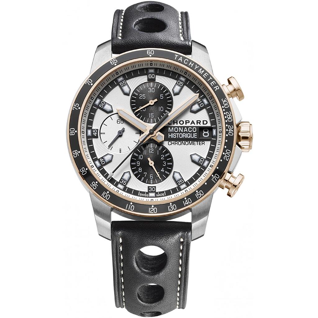 MILLE MIGLIA GRAND PRIX DE MONACO HISTORIQUE 2014 AUTOMATIC 44,5MM STEEL SILVER LEATHER