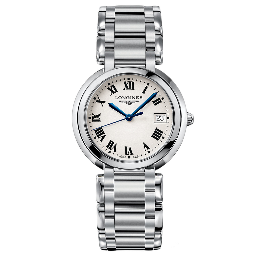 PRIMALUNA QUARTZ 34MM STEEL SILVER STEEL