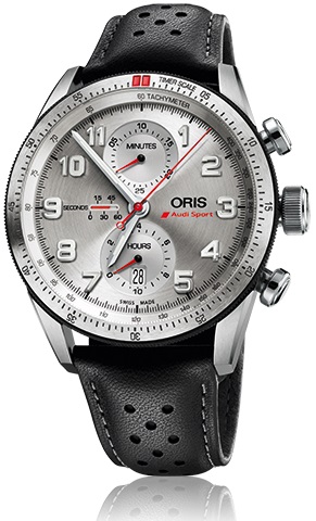 ARTIX AUDI SPORT AUTOMATIC 44MM TITANIUM SILVER LEATHER