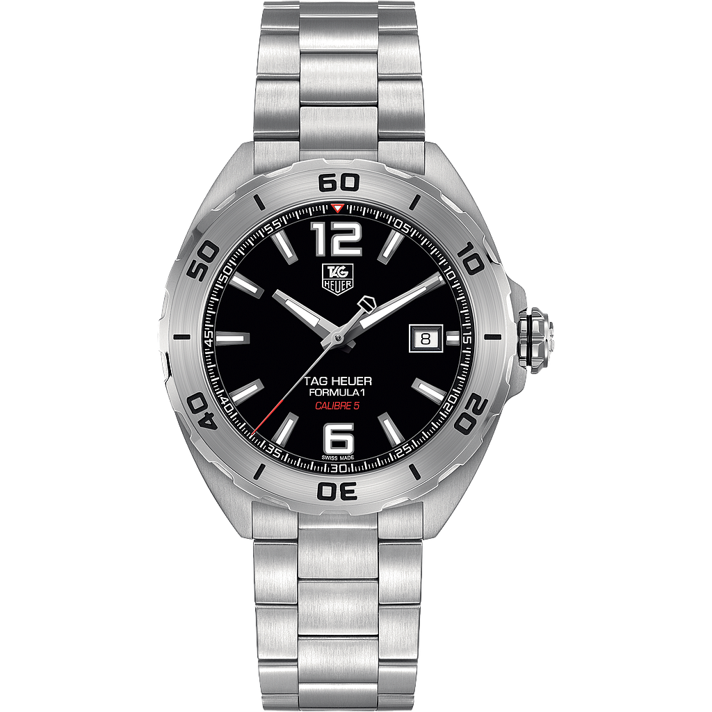FORMULA 1 CALIBRE 5 AUTOMATIC 41MM STEEL BLACK STEEL