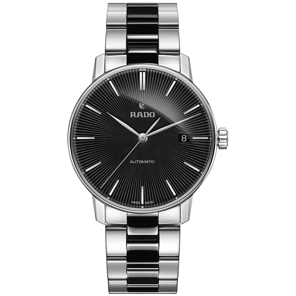 COUPOLE CLASSIC AUTOMATIC 38MM STEEL BLACK STEEL & CERAMIC