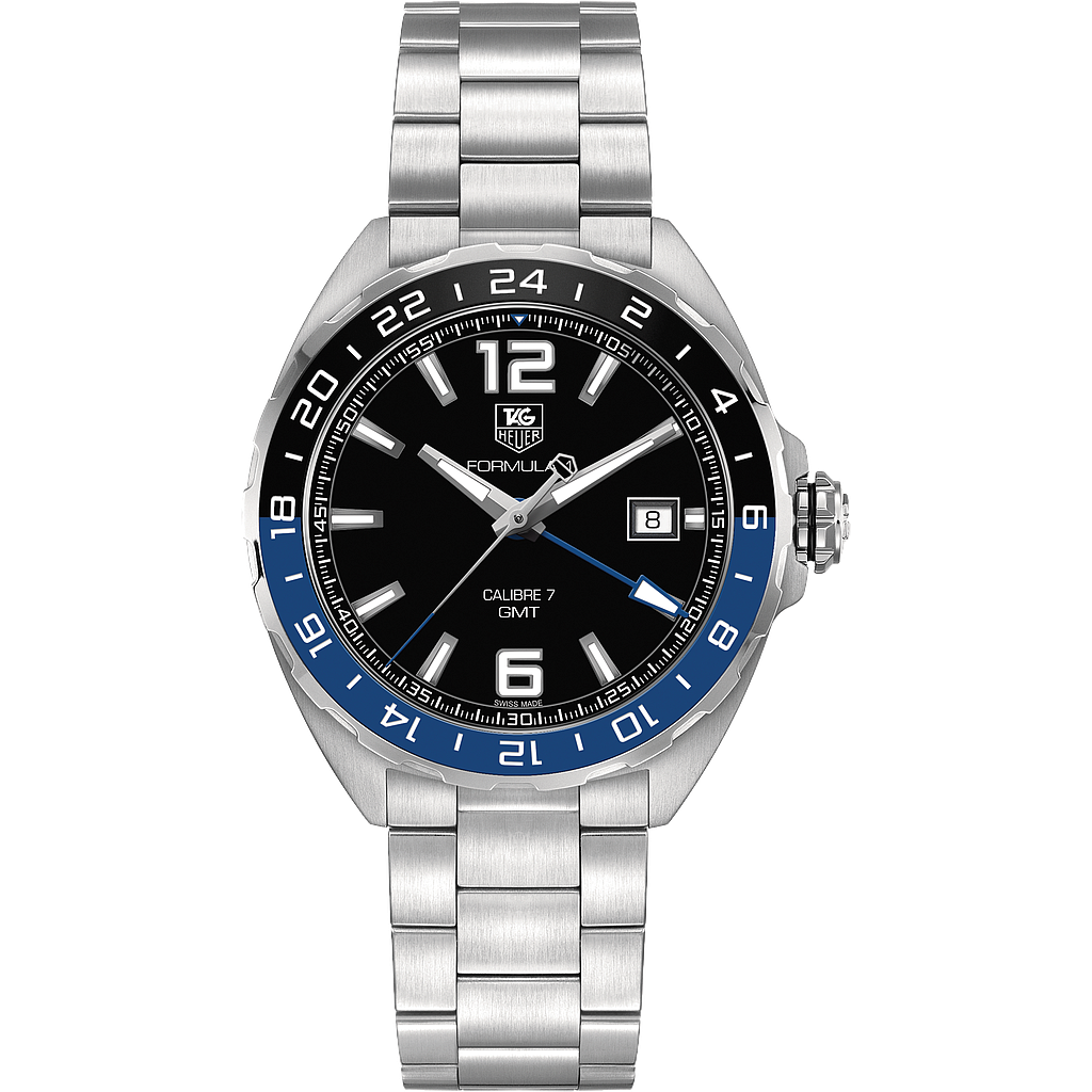 FORMULA 1 CALIBRE 7 AUTOMATIC 41MM STEEL BLACK STEEL