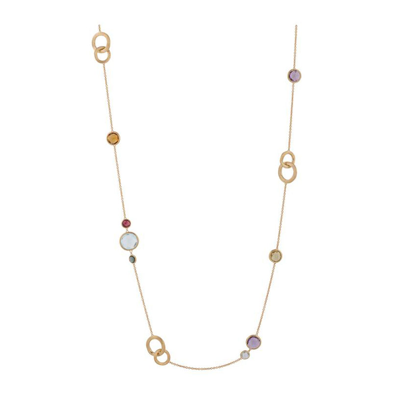 MARCO BICEGO JAIPUR NECKLACE 20.74 18K YELLOW GOLD 92CM