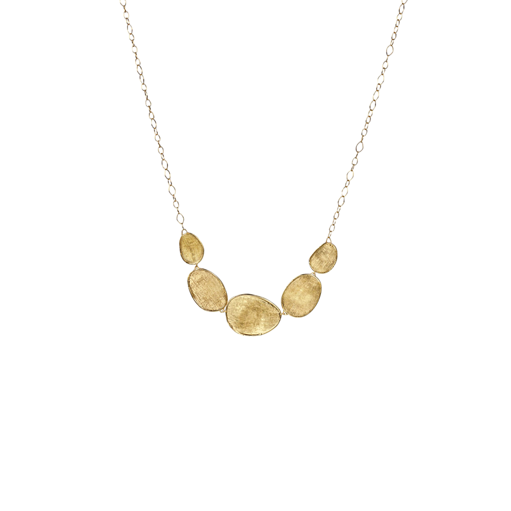 MARCO BICEGO LUNARIA NECKLACE 7.08 18K YELLOW GOLD 42CM