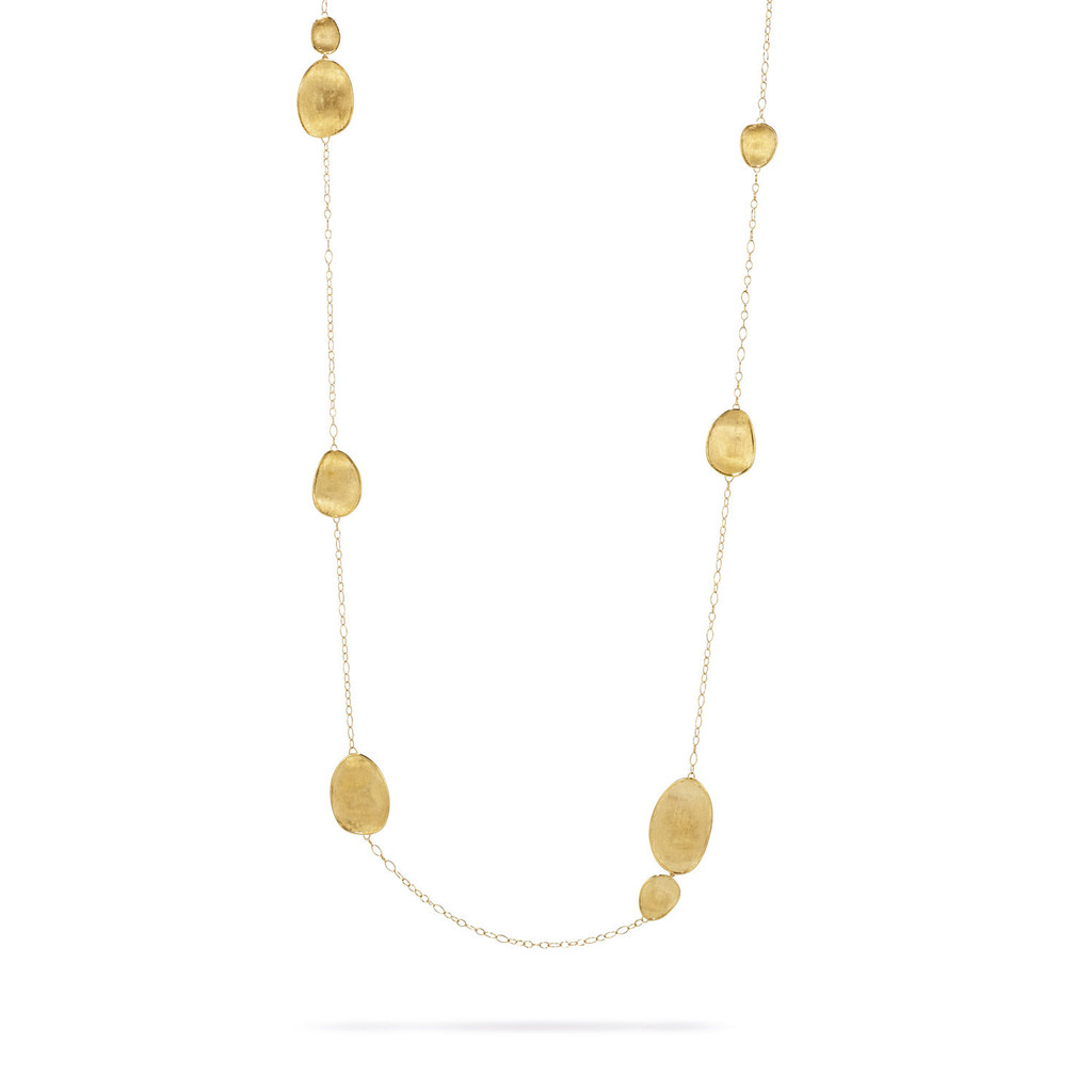 MARCO BICEGO LUNARIA NECKLACE 15.92 18K YELLOW GOLD 100CM