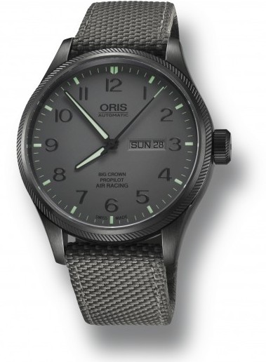 BIG CROWN PRO PILOT AIR RACING EDITION IV AUTOMATIC 45MM STEEL GREY TEXTILE
