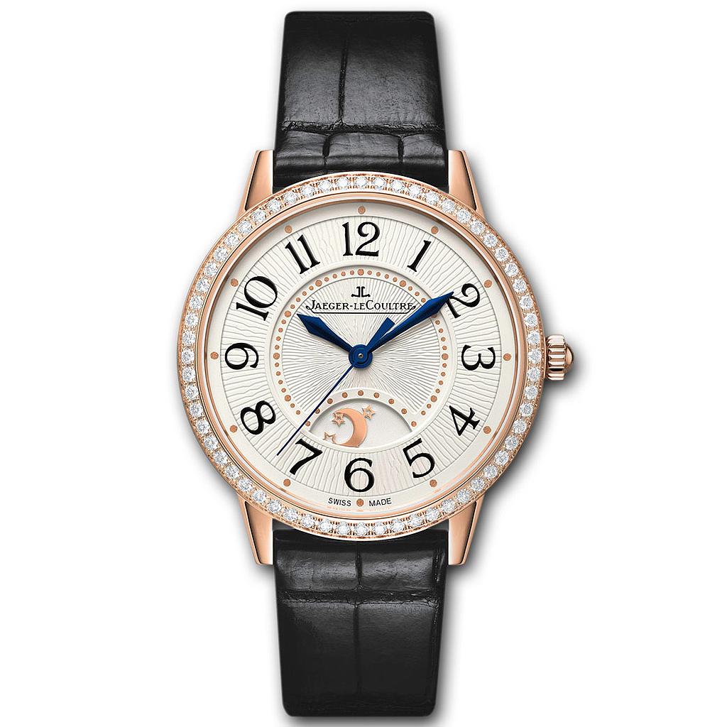 RENDEZ-VOUS NIGHT & DAY AUTOMATIC 34MM ROSE GOLD SILVER ALLIGATOR