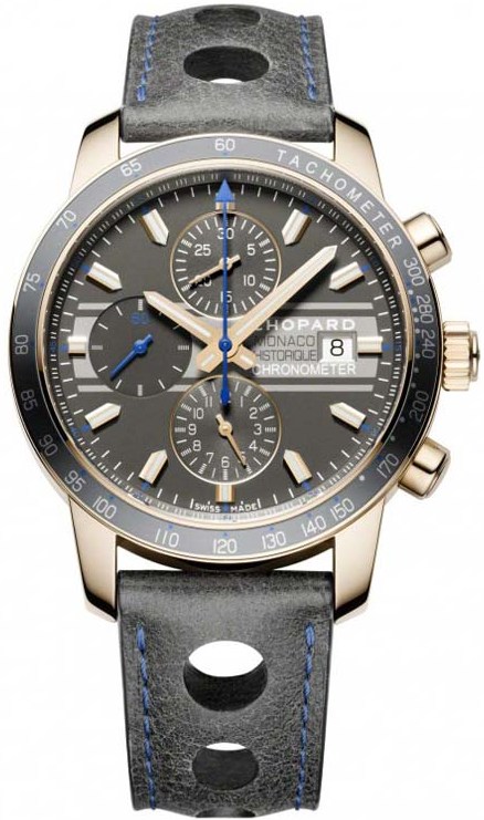 MILLE MIGLIA GRAND PRIX DE MONACO HISTORIQUE 2012 AUTOMATIC 42,4MM ROSE GOLD GREY LEATHER