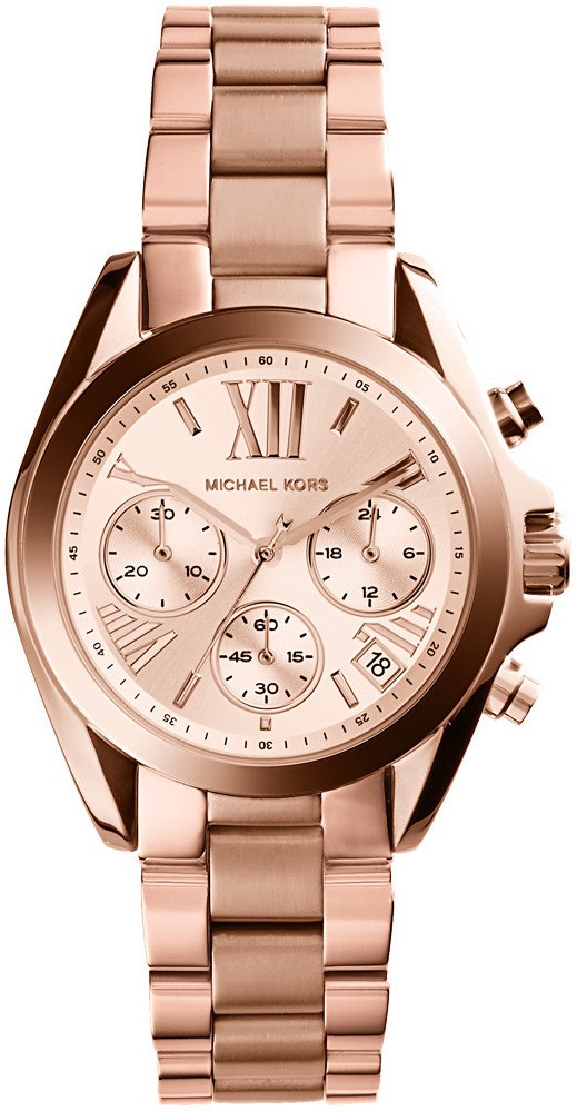 BRADSHAW CHRONOGRAPH QUARTZ 35MM STEEL ROSE GOLD STEEL