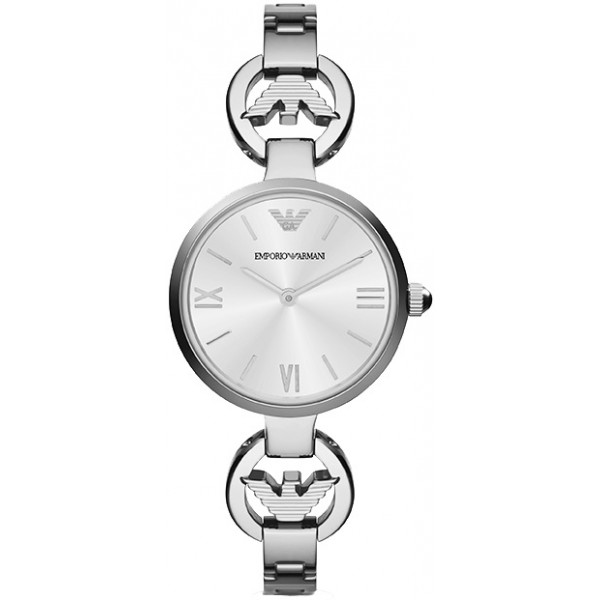 GIANNI T BAR QUARTZ 28MM STEEL WHITE STEEL