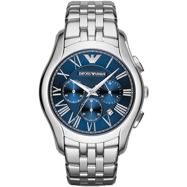 VALENTE NEW CHRONOGRAPH QUARTZ 44,5MM STEEL BLUE STEEL