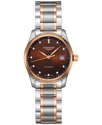 MASTER COLLECTION AUTOMATIC 29MM STEEL & ROSE GOLD BROWN STEEL & ROSE GOLD