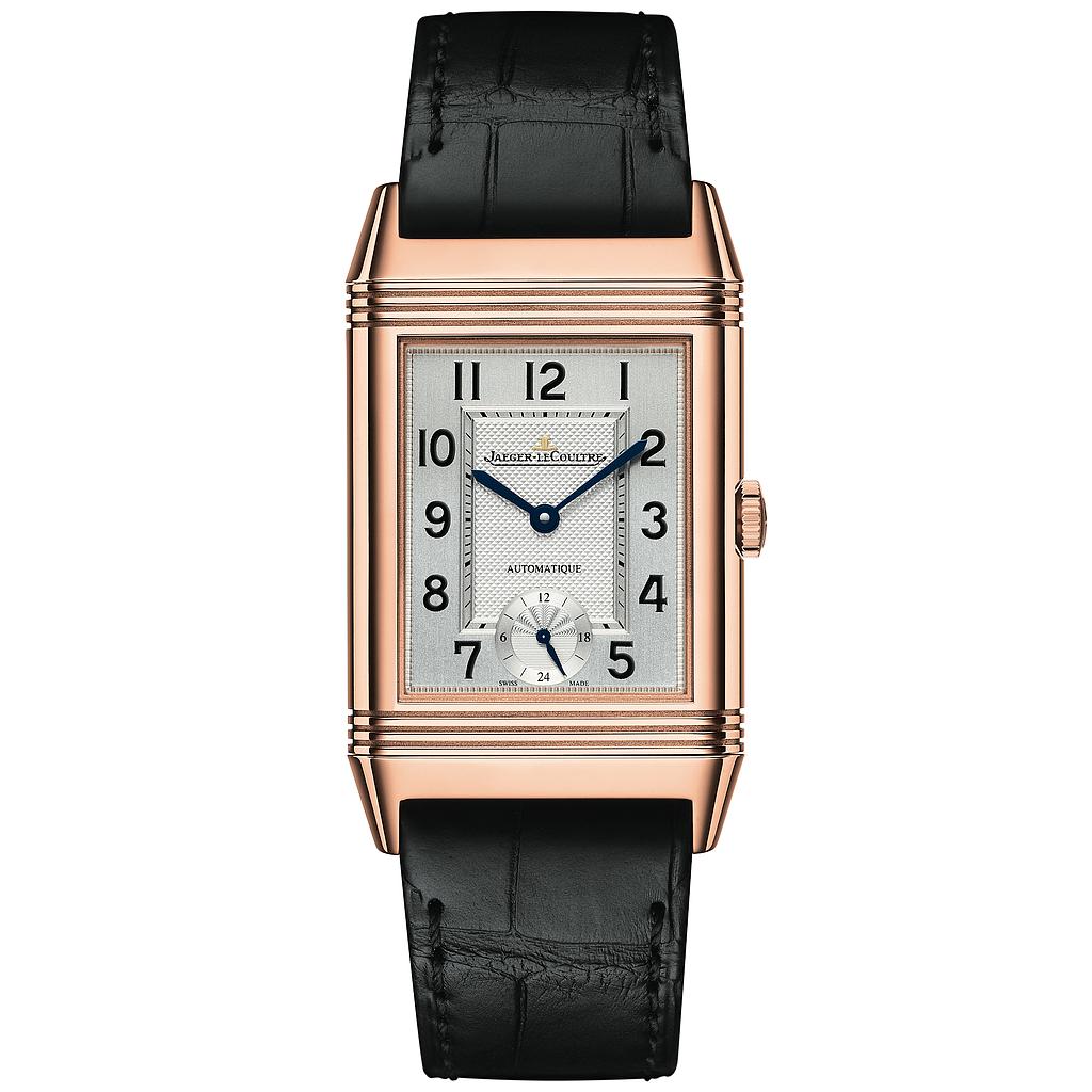 REVERSO GRAND REVERSO NIGHT & DAY AUTOMATIC 27,4MM ROSE GOLD SILVER ALLIGATOR
