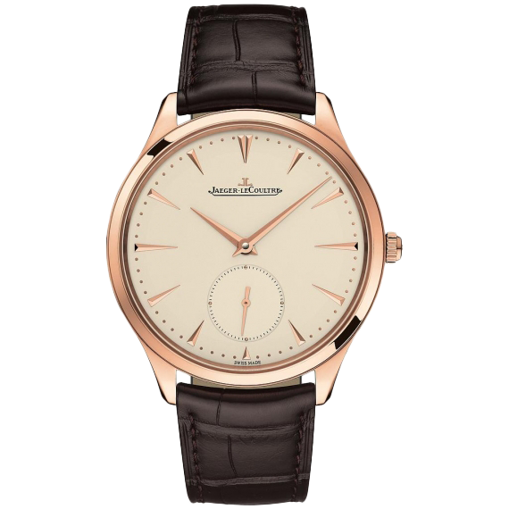 MASTER ULTRA THIN SMALL SECOND AUTOMATIC 38,5MM ROSE GOLD CHAMPAGNE ALLIGATOR