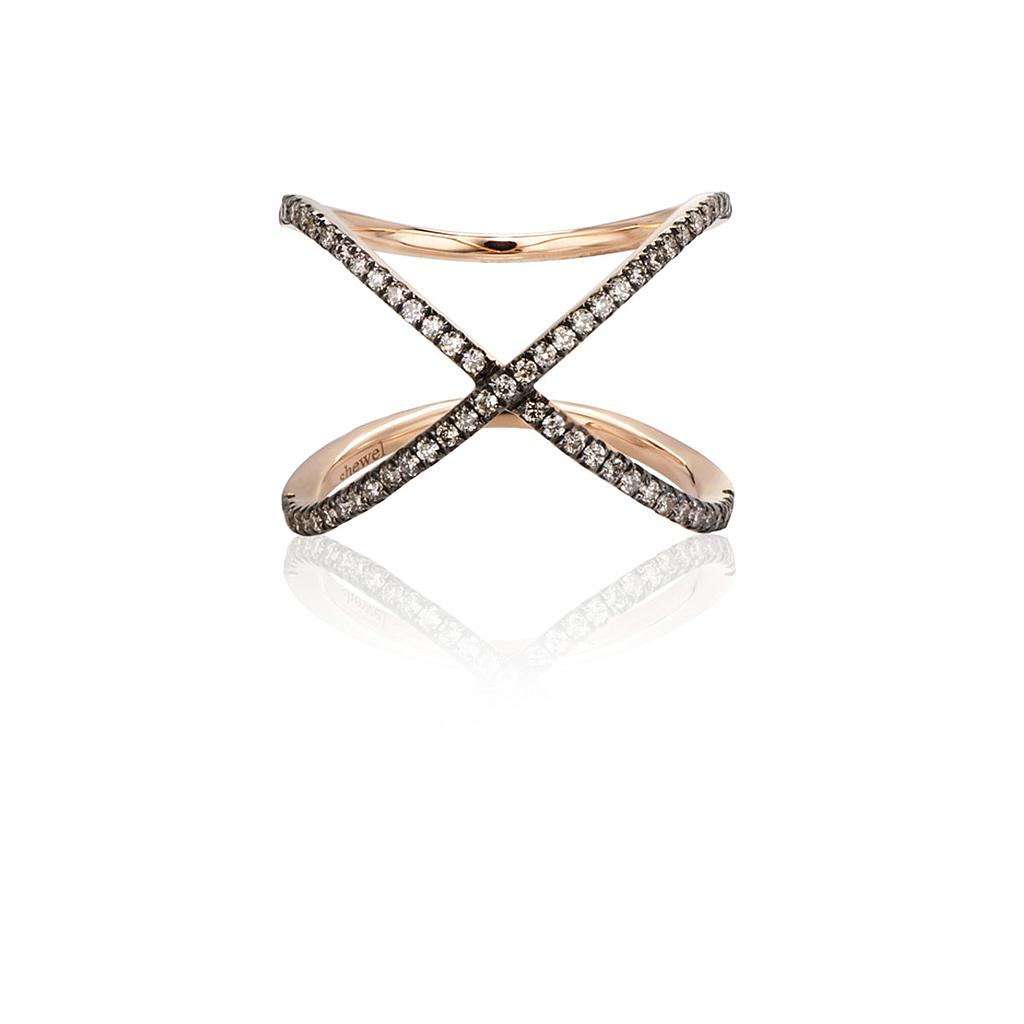 GOLD & ROSES SHEWEL RING 0.0 18K ROSE GOLD 11